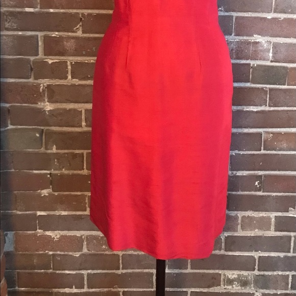 Vintage cocktail dress. Pink. Silk. Size med. 1950’s - Picture 5 of 5